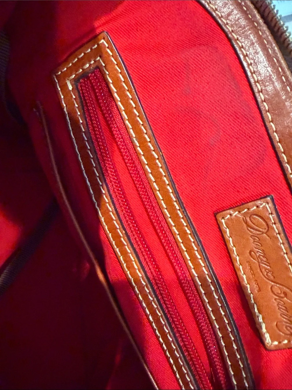 Dooney & Bourke Pebbled Leather Satchel